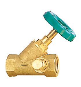Brass stop valve ssf-40090