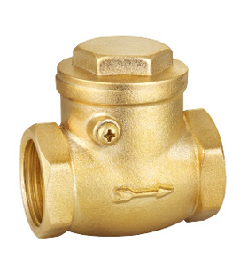 Brass swing check valve ssf-40220